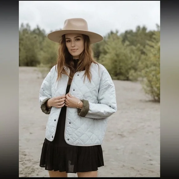 Jackson Rowe Green & Black Quilted Jacket Liner - Picture 1 of 10